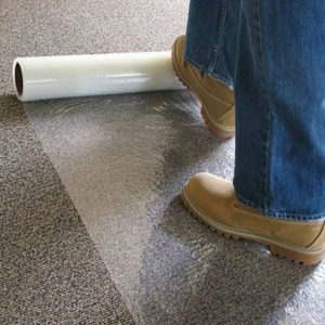 Protector para Alfombras ProtekFilm <span><b>Rollo:</b>  0,61 x 183 mts</span><span><b>Metros Totales:</b>  111,63 m2</span><span><b>Color:</b>  Transparente</span>